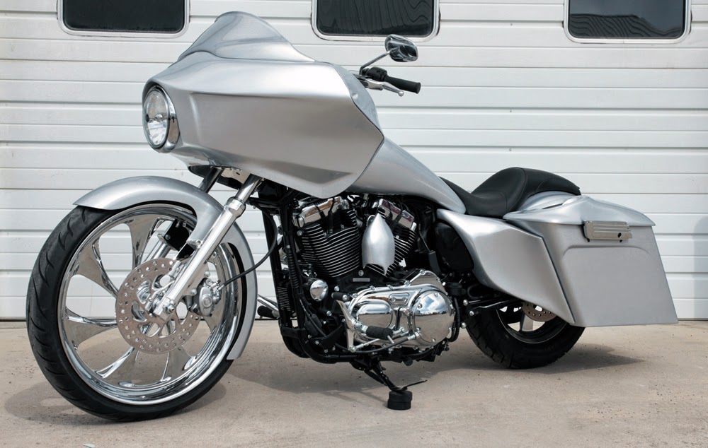 DUECILINDRI Sportster + bagger = Bagster
