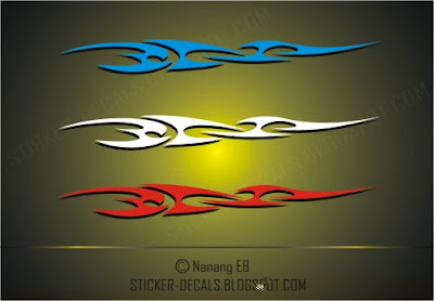 Tribal Stickers For Cars and Motorcycles