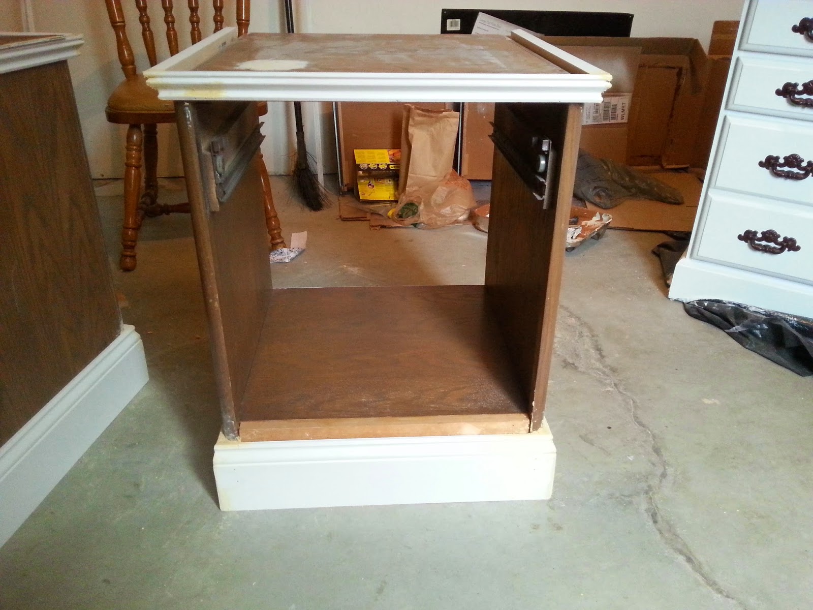 Keeping it real Transforming a nightstand