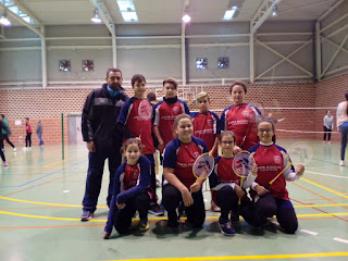 JORNADA BÁDMINTON ALEVÍN, ZONA NORTE (02/12/2017).