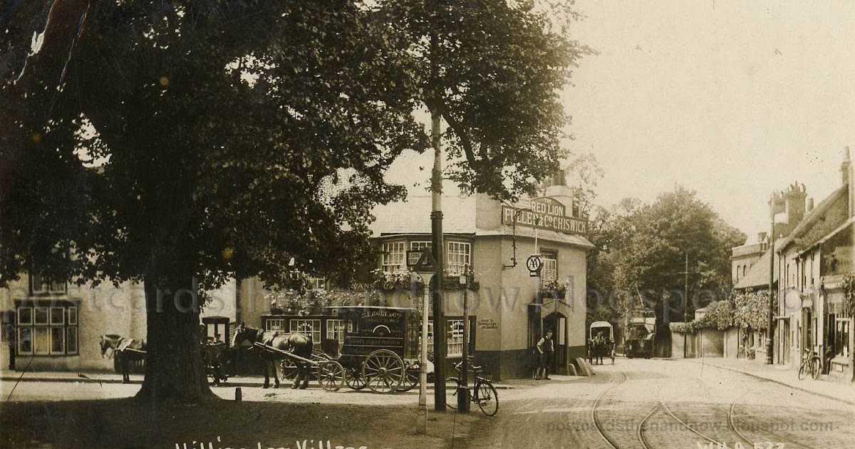 Postcards Then and Now Hillingdon, Middlesex, c1906 and 1912