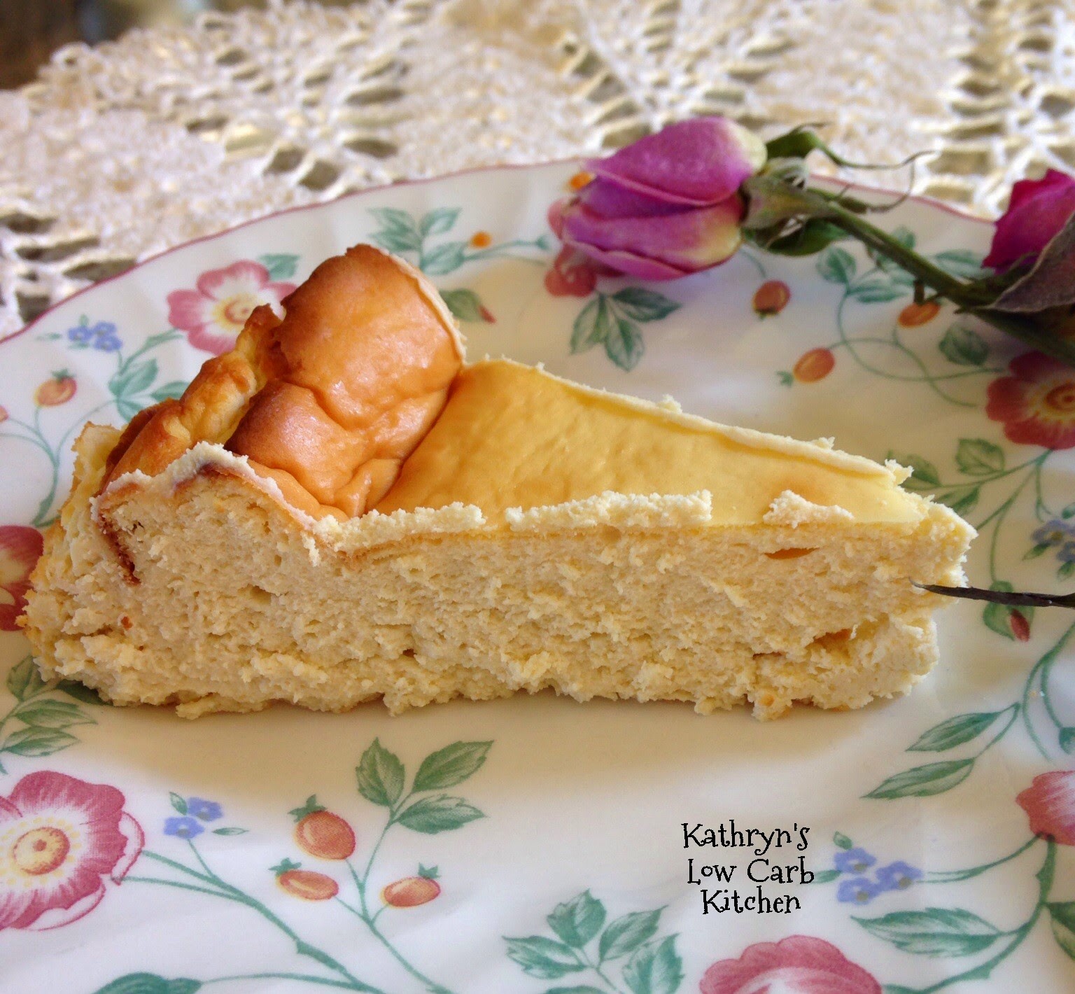 Kathryn's Low Carb Kitchen Kat's Cheesecake (no crust)