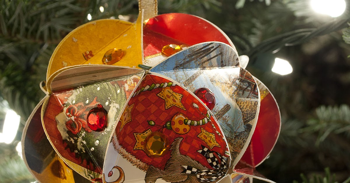 Keeping up with the times: Handmade Christmas globe ornaments