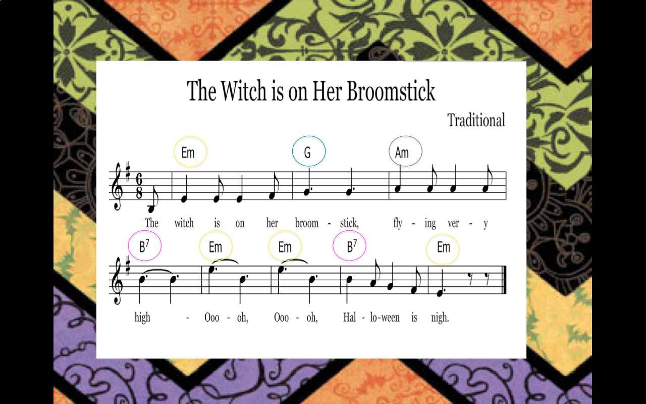 The Sweetest Melody On Her Broomstick