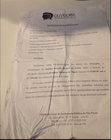 TIVE QUE TROCAR NOVAMENTE DE ADV AGORA ELE SERA OUTRA BOLACHA DA NESTLE.