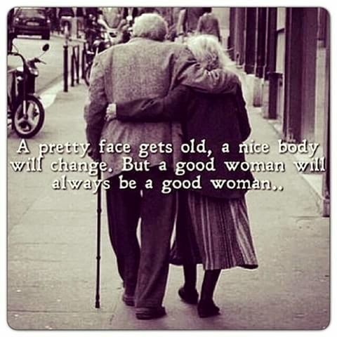 A good woman will always be a good woman.