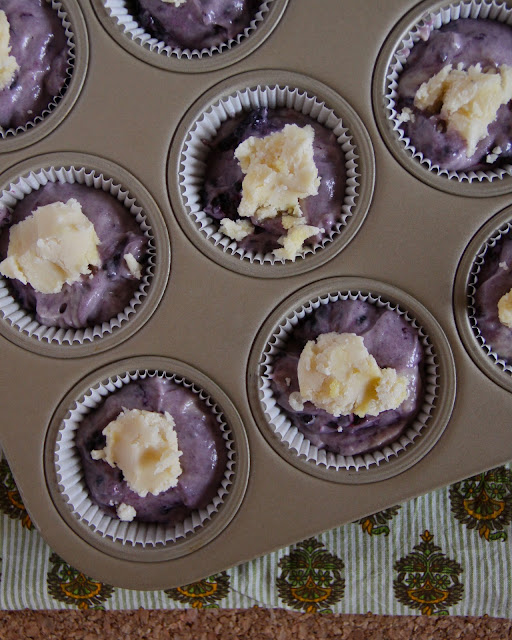 blackberry lemon muffins
