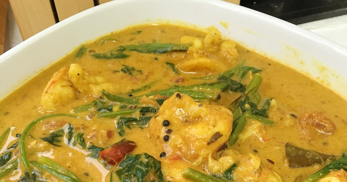 pepsakoy Prawn and Spinach Coconut Curry