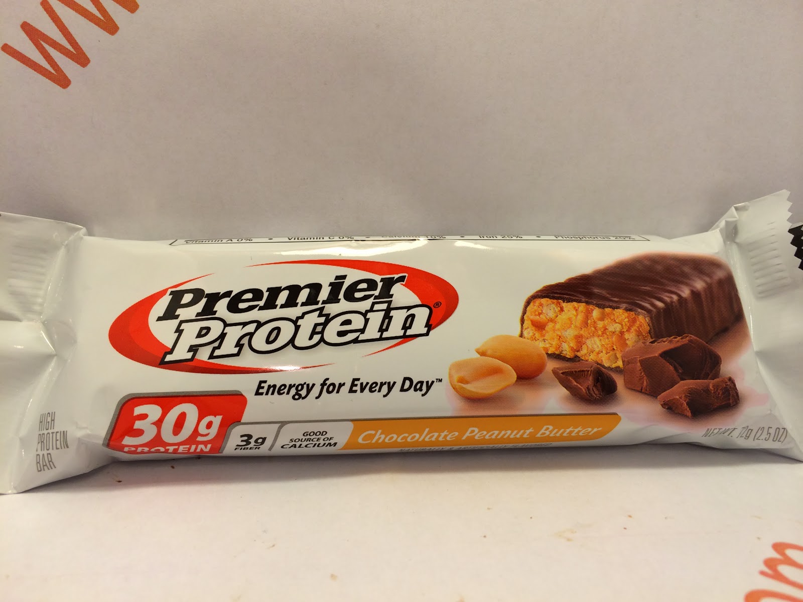 Crazy Food Dude Review Premier Protein Chocolate Peanut Butter Protein Bar