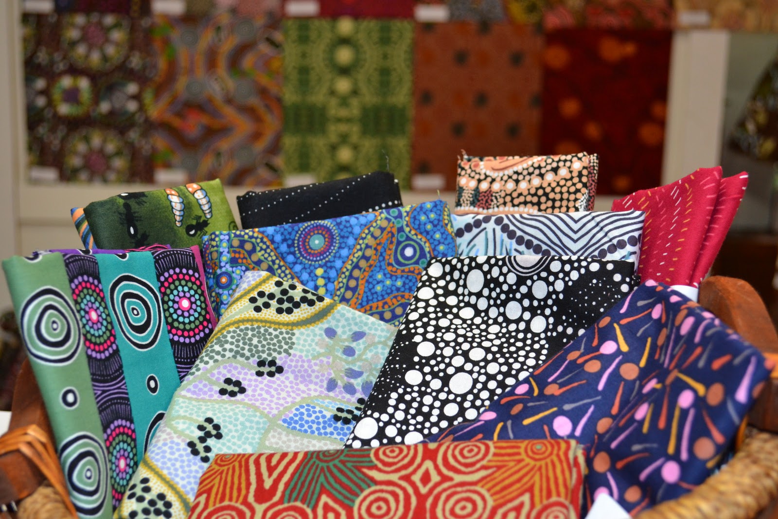 Sponsored Australian Aboriginal Fabric Bundle Giveaway Heartsong