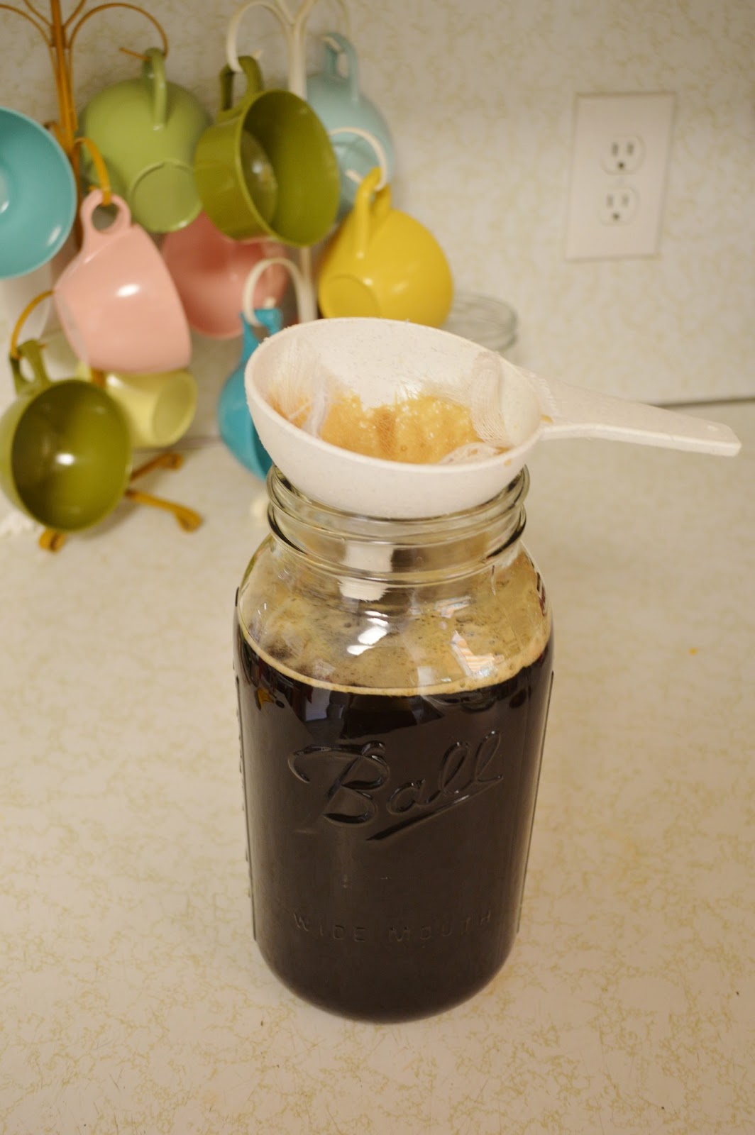 inspired mama musings kombucha coffee * a new brew