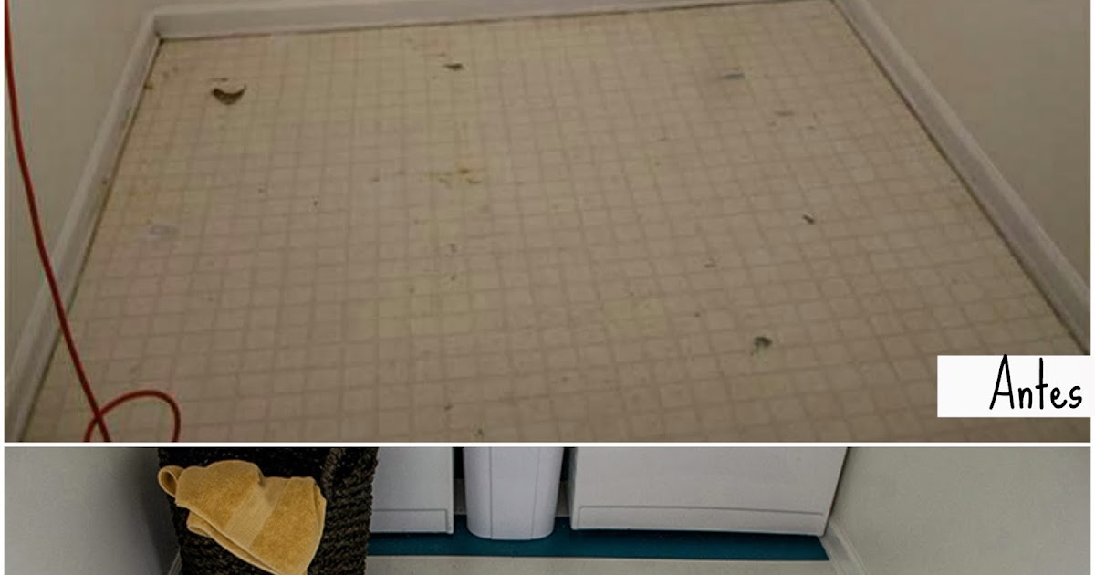 Casa Montada: Pisos Vinílico e Linóleo Pintados!