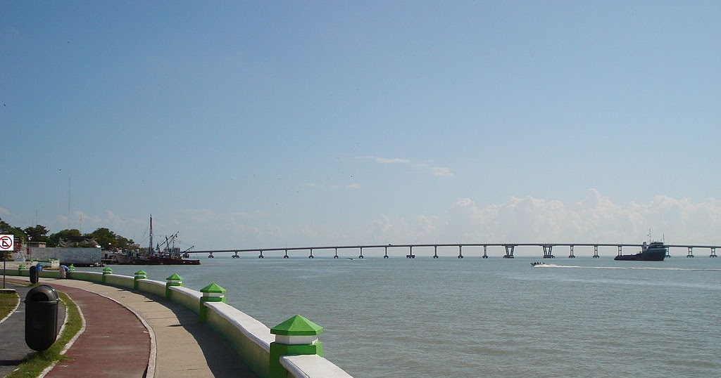 Turismo Aventura Puente El Zacatal y Malecón de Ciudad del Carmen