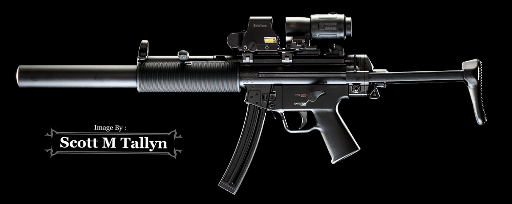 H&K MP-5 SD (22LR) Rifle.