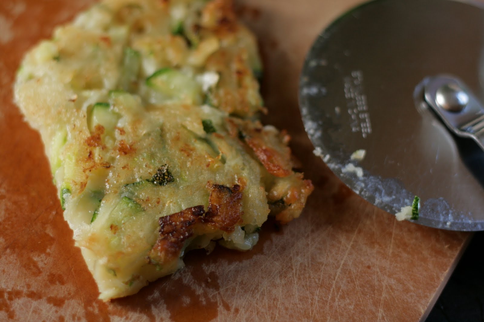 A in Beantown Koreanstyle hobakjeon (or zucchini pancakes)