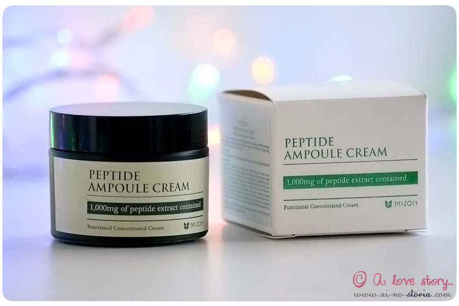 Ai no storia.. ♥ REVIEW Mizon Peptide Ampoule Cream