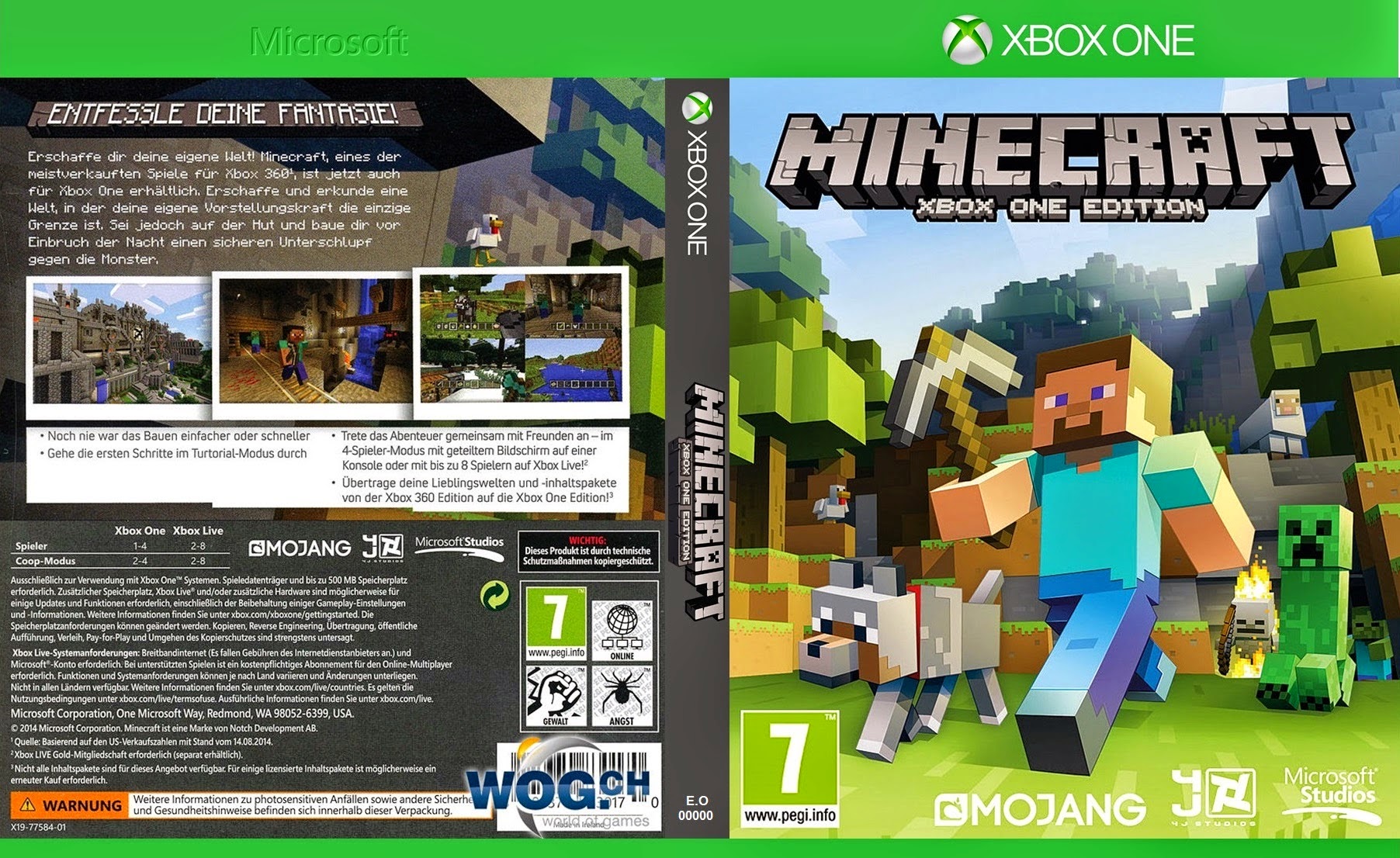 Minecraft Xbox One Edition - Xbox One | Ultra Capas