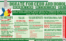 [PROJECT] Warrior Mission001: Donate for Cebu and Bohol