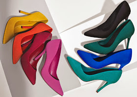 scarpin verde bandeira arezzo