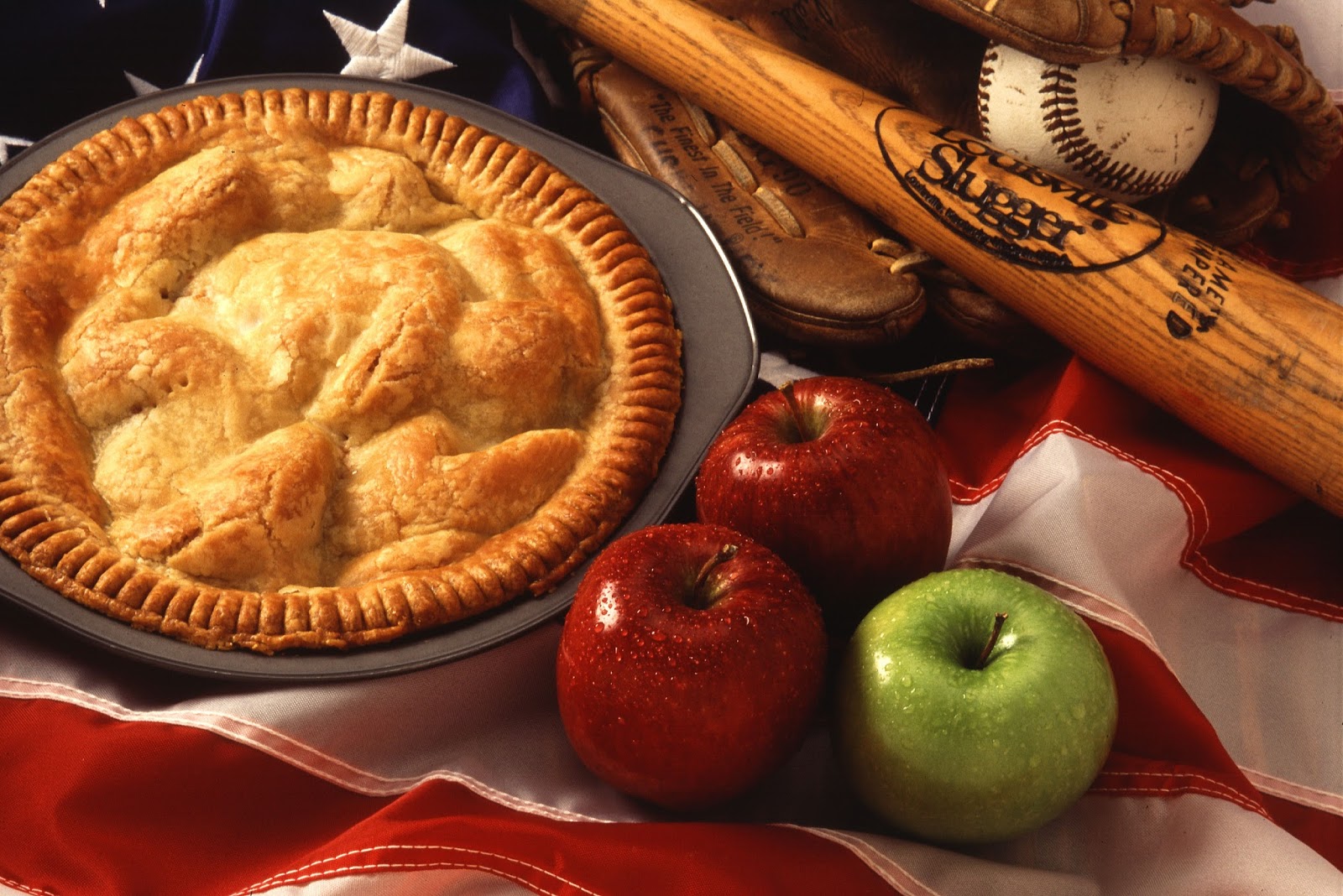 Apple Pie History di marzapane