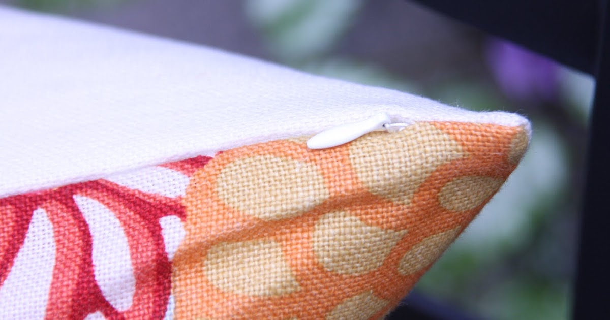 How to Sew a Pillow with an Invisible Zipper markova design