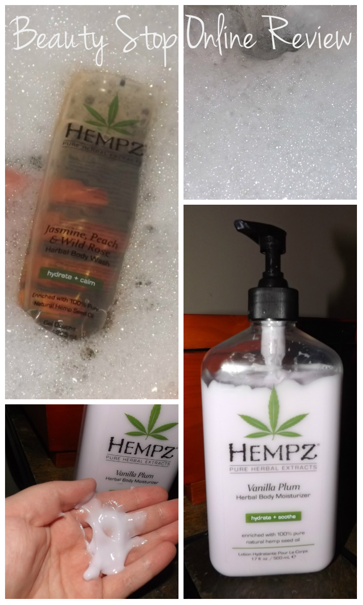 Life According To GreenVics Review for HEMPZ Body Wash & Lotion