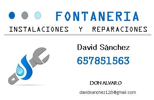 Fontaneria David Sánchez