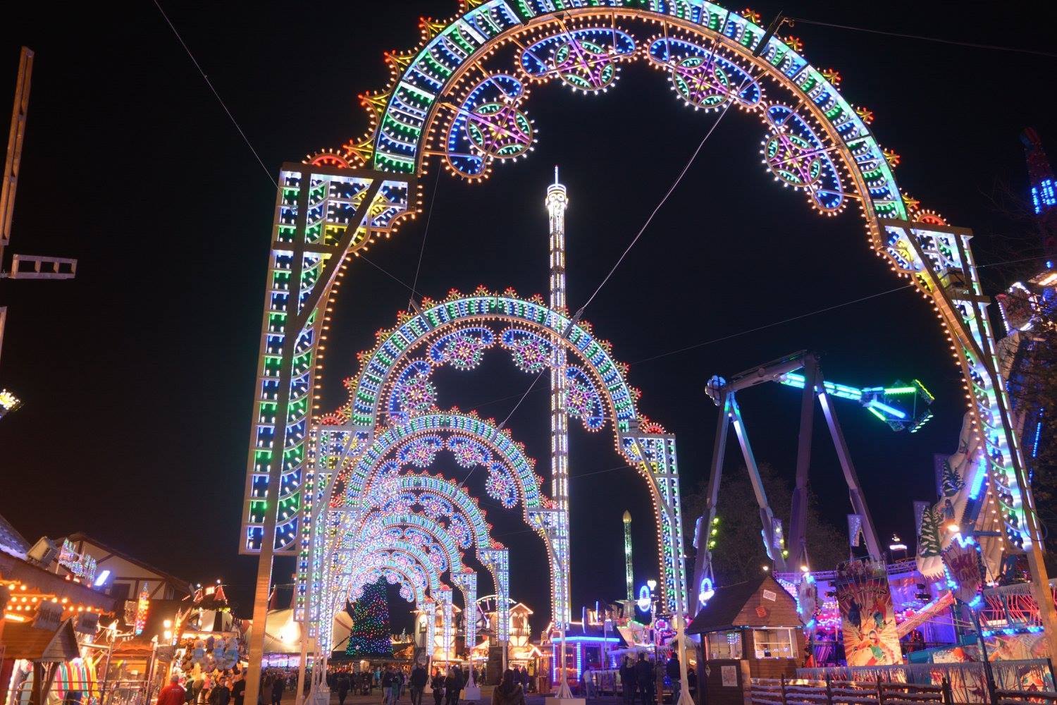 Winter Wonderland And Oxford Street Christmas Lights 2015 Olivia