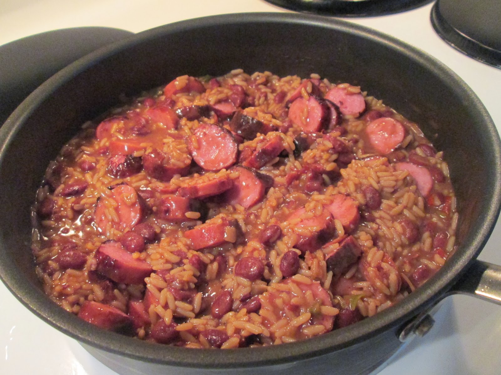 Diab2Cook Hardwood Smoked Turkey Sausage w/ Red Beans and Rice