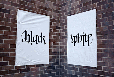 Upside Down Black and White Illusion