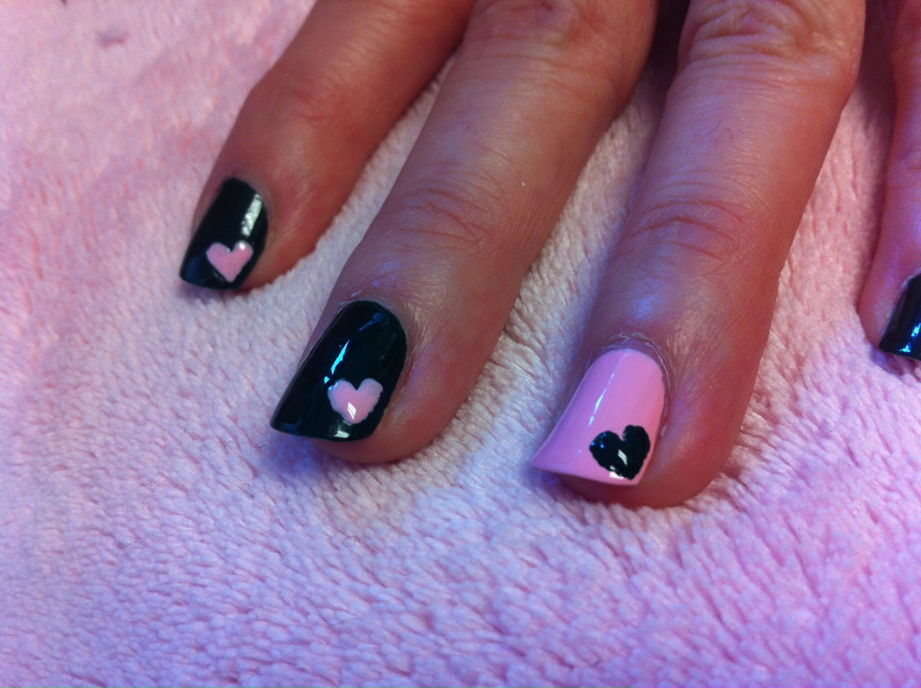 The Nails of a Bimbo Pastels, Hearts, and Bubblegum Pink!