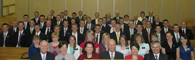 Visit from Elder Russell M. Nelson