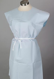 paper gown