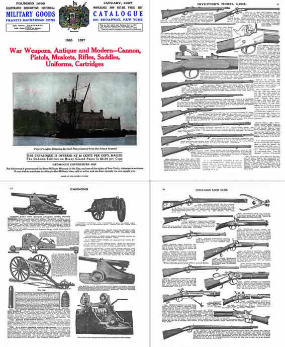Ammo and Gun Collector 1927 Bannerman Catalogue of Military Goods