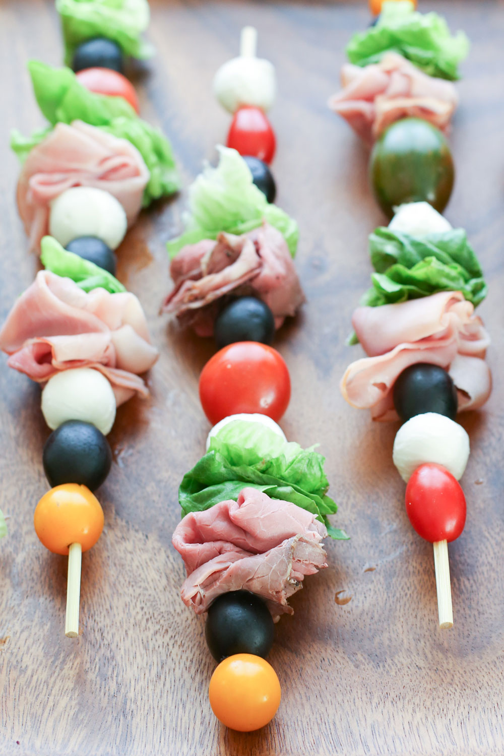 Barefeet In The Kitchen {Kid Friendly} Salad Snack On A Stick