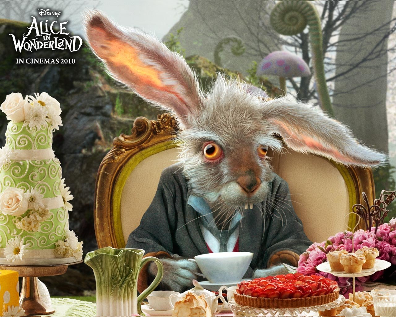 Movie Backgrounds: Alice In Wonderland Wallpapers