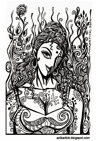 Art Drawing Illustration Painting Sketching Anikartick