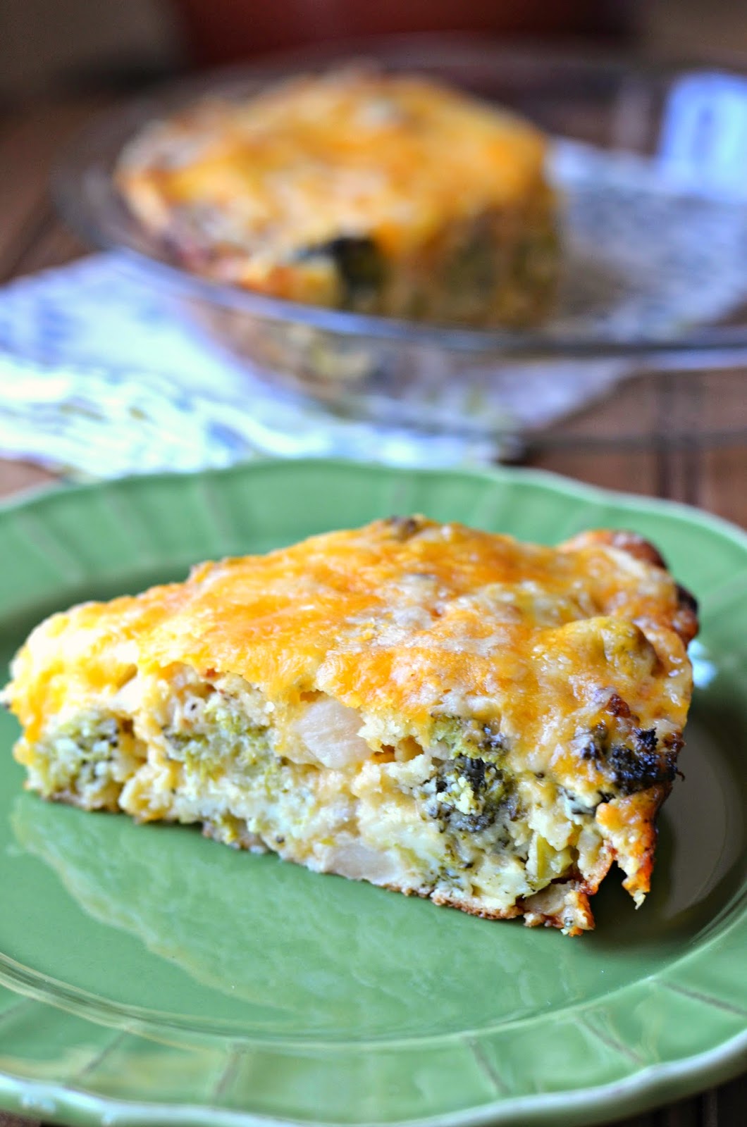 The Savvy Kitchen Impossible Broccoli Pie