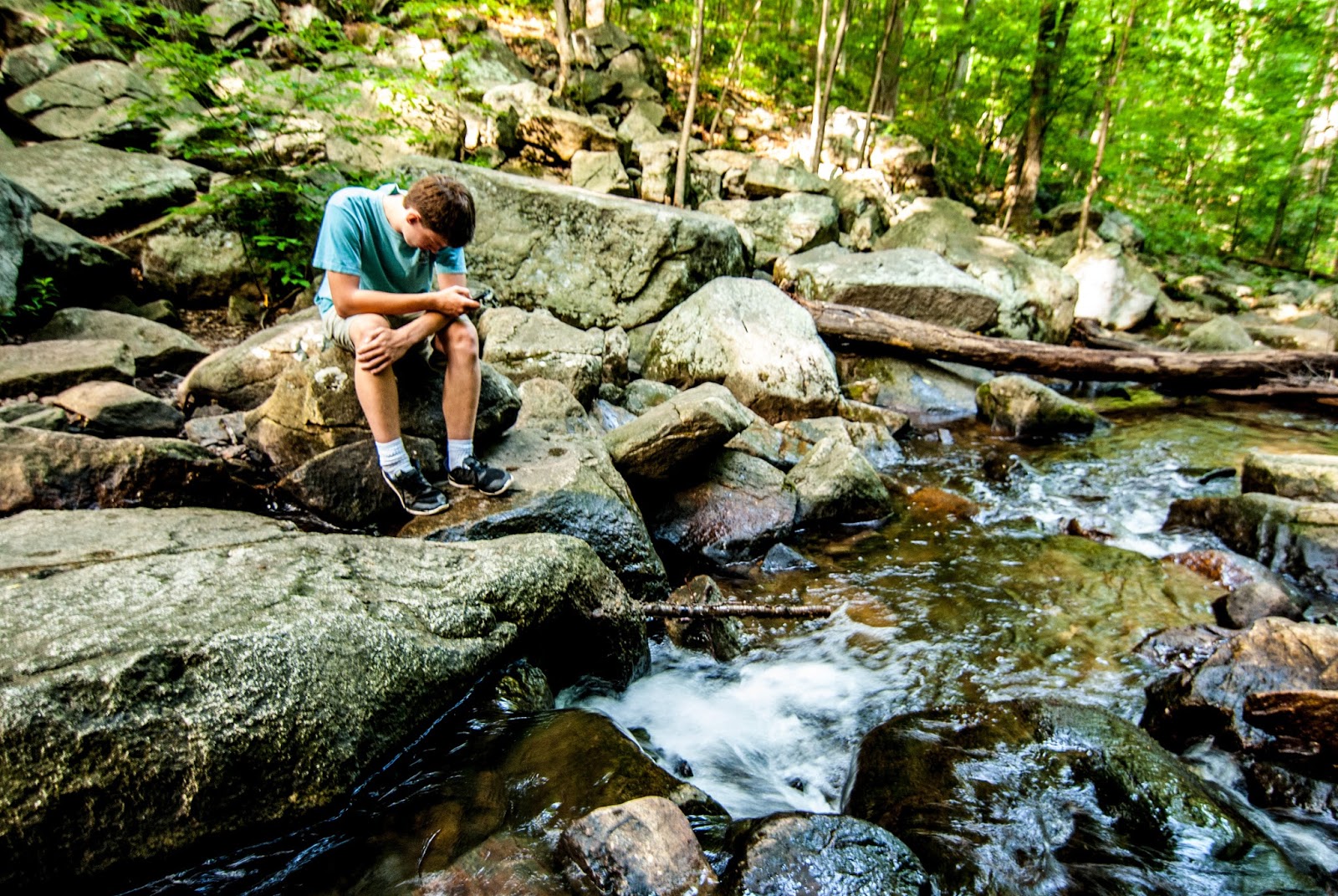 Litton's Fishing Lines Chester, New Jersey, History, Hacklebarney