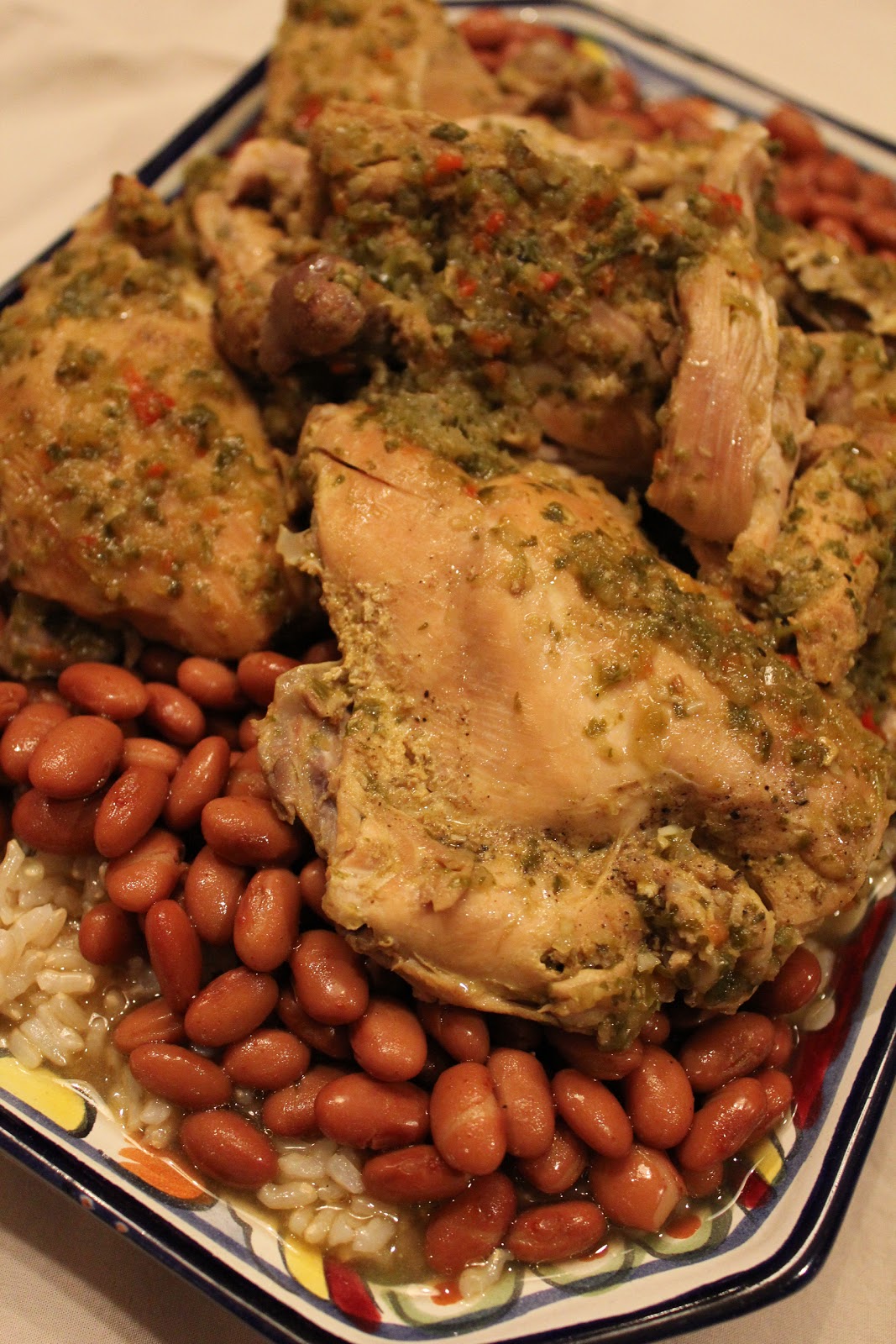 Soupy Sundays: Puerto Rican Chicken in Green Sauce - a perfectly simple ...