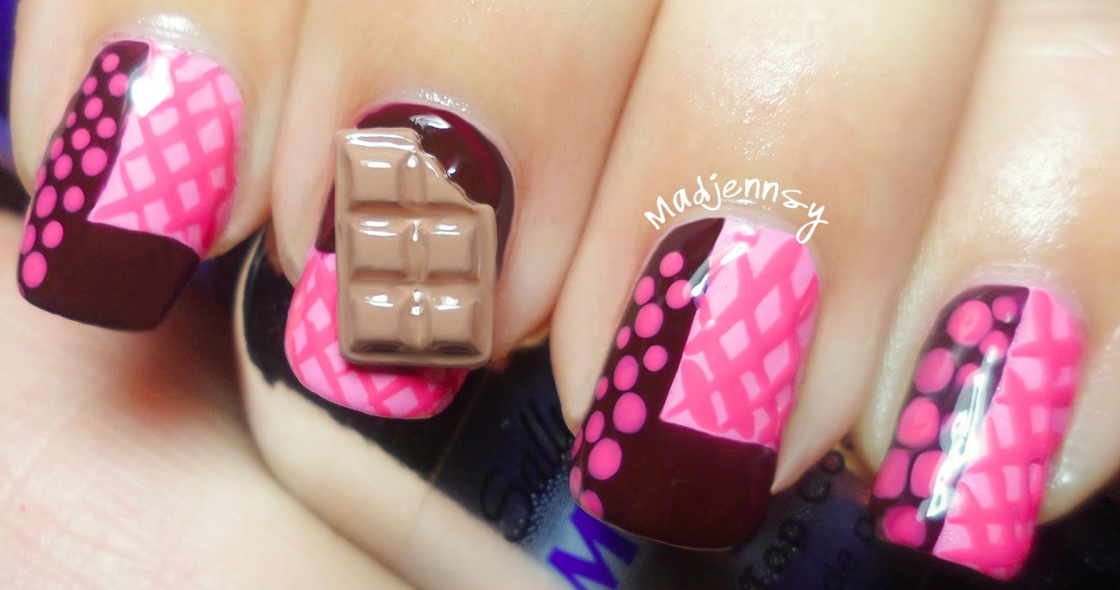Chocolate Bar Nail Art - wide 7