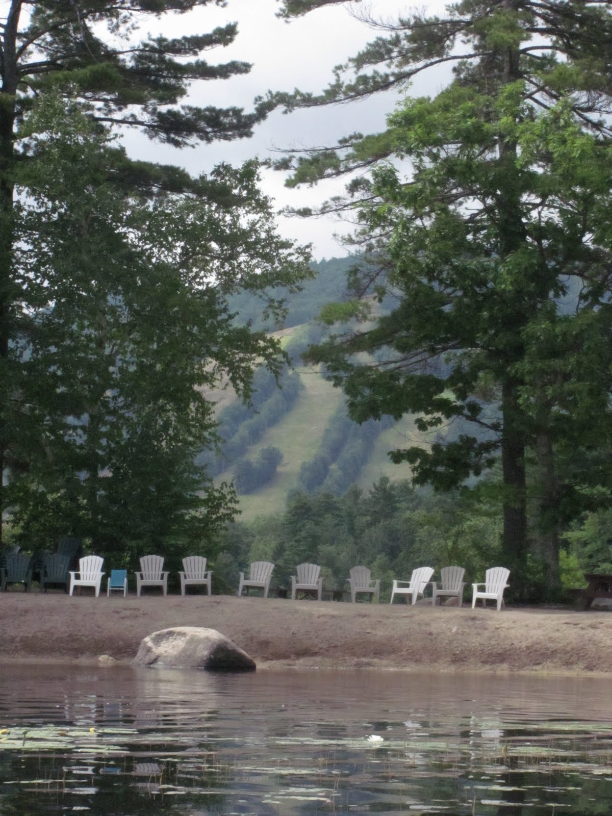 Recreational Kayaking in Maine Bridgton, Maine Moose Pond (Shawnee