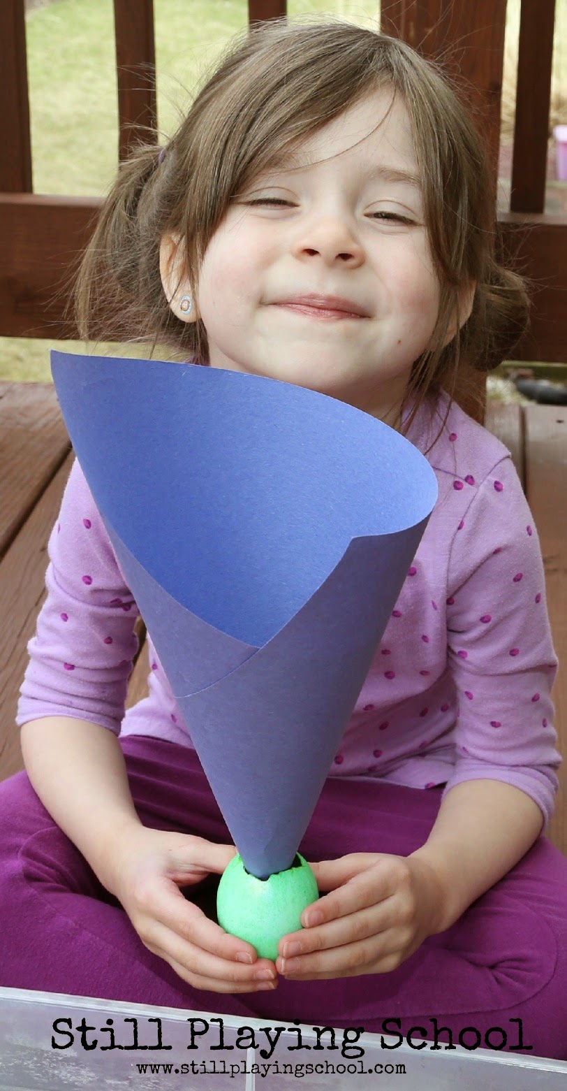 How to Make Confetti Eggs Still Playing School