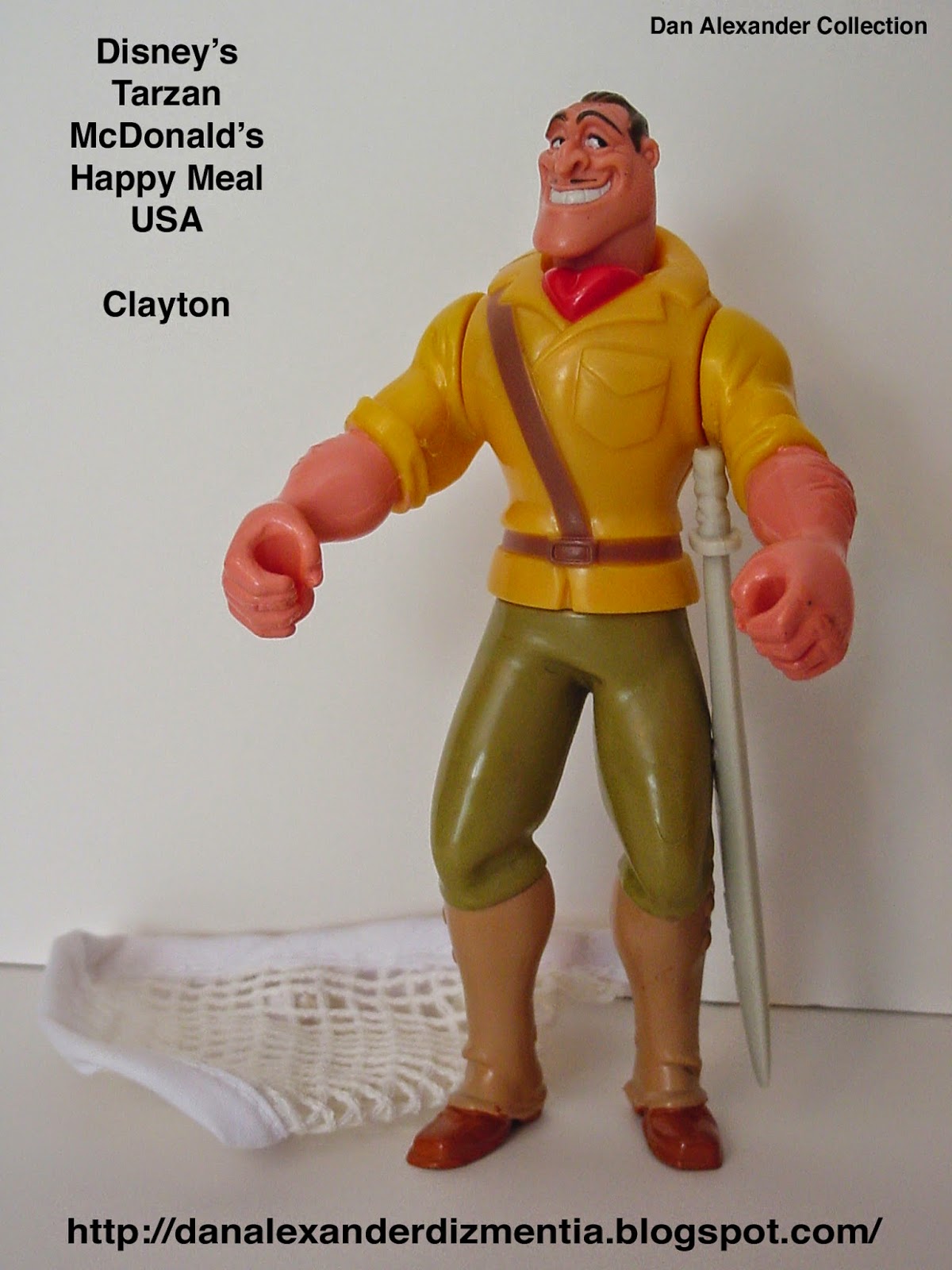 McDonald's 1999 TARZAN Disney JUNGLE Clayton TANTOR Terk Sabor YOUR Toy CHOICE 