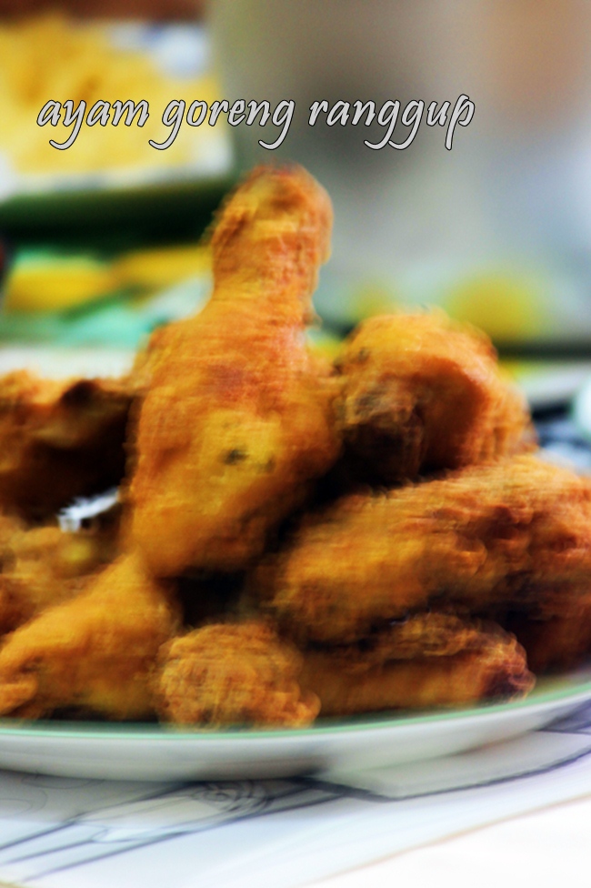 Catatan harian dunia masakan Ayam goreng ranggup