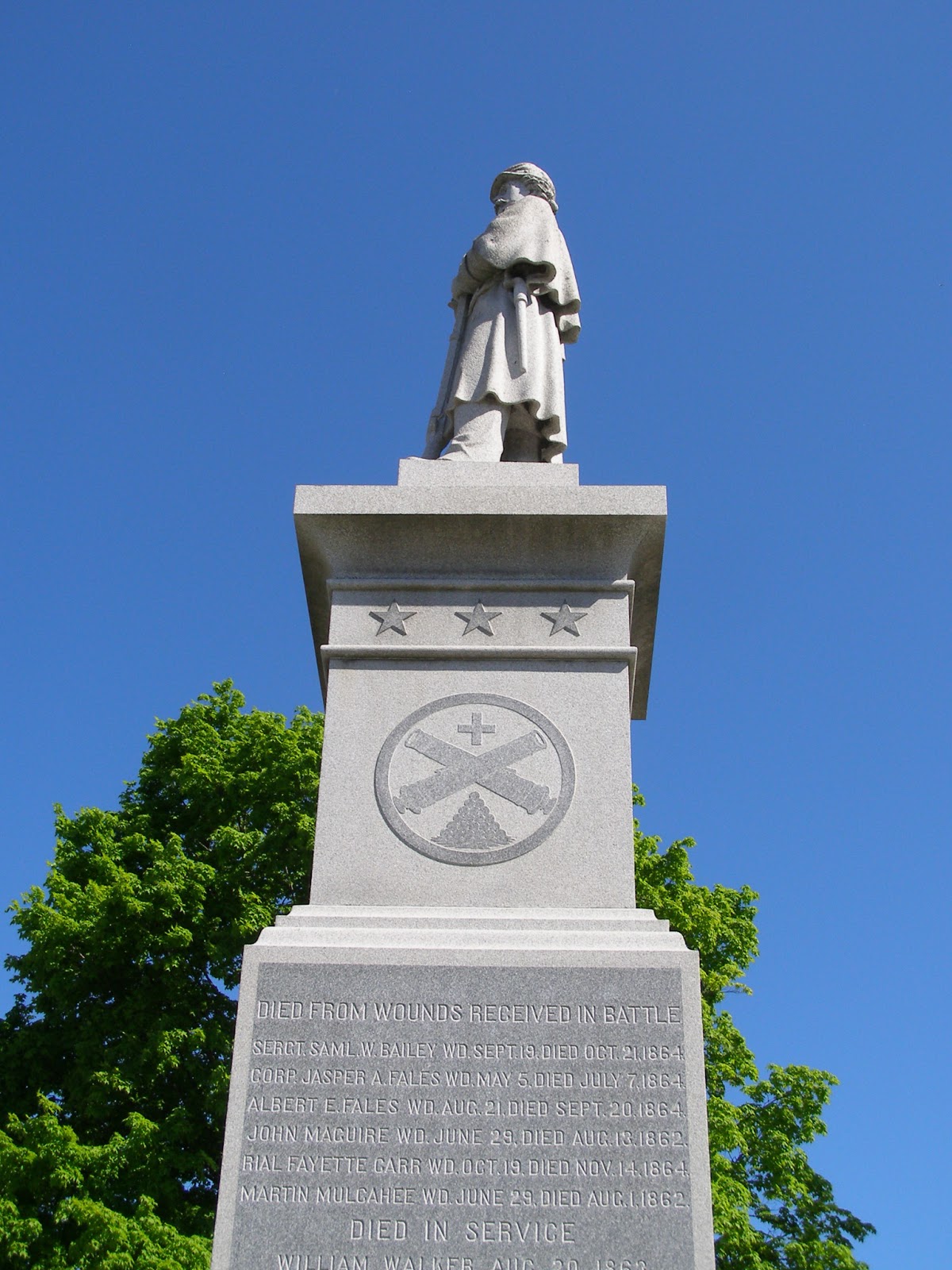 Public Art and Memory Brandon Vermont Civil War Monument Solitary
