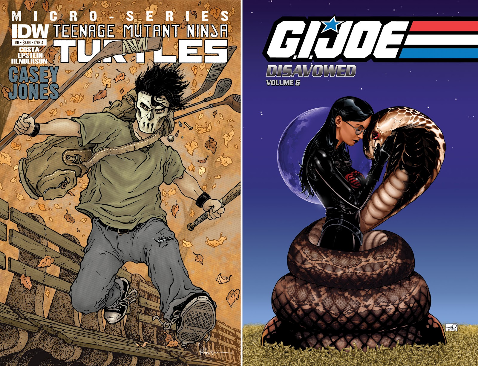 It's A Dan's World COVER SHOTS The Best From IDW Publishing's July