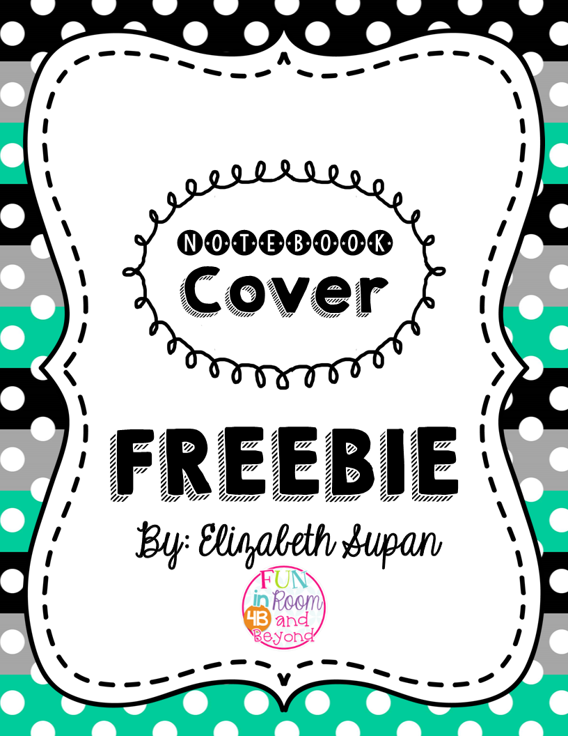 Interactive Notebook Cover {A Freebie!} Fun in Room 4B