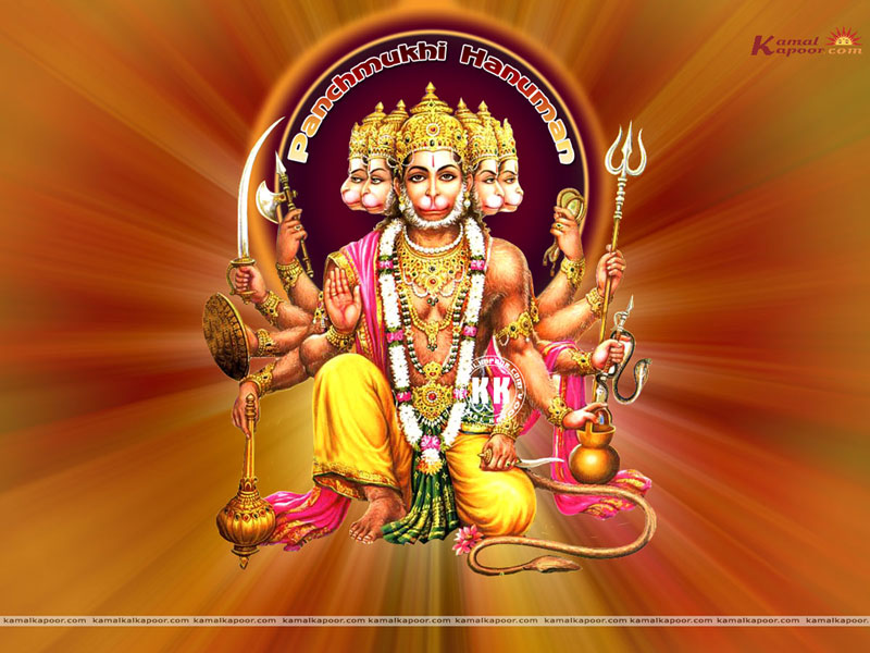 Panchmukhi Hanuman | Lord Panchmukhi Hanuman | HINDU GOD WALLPAPERS