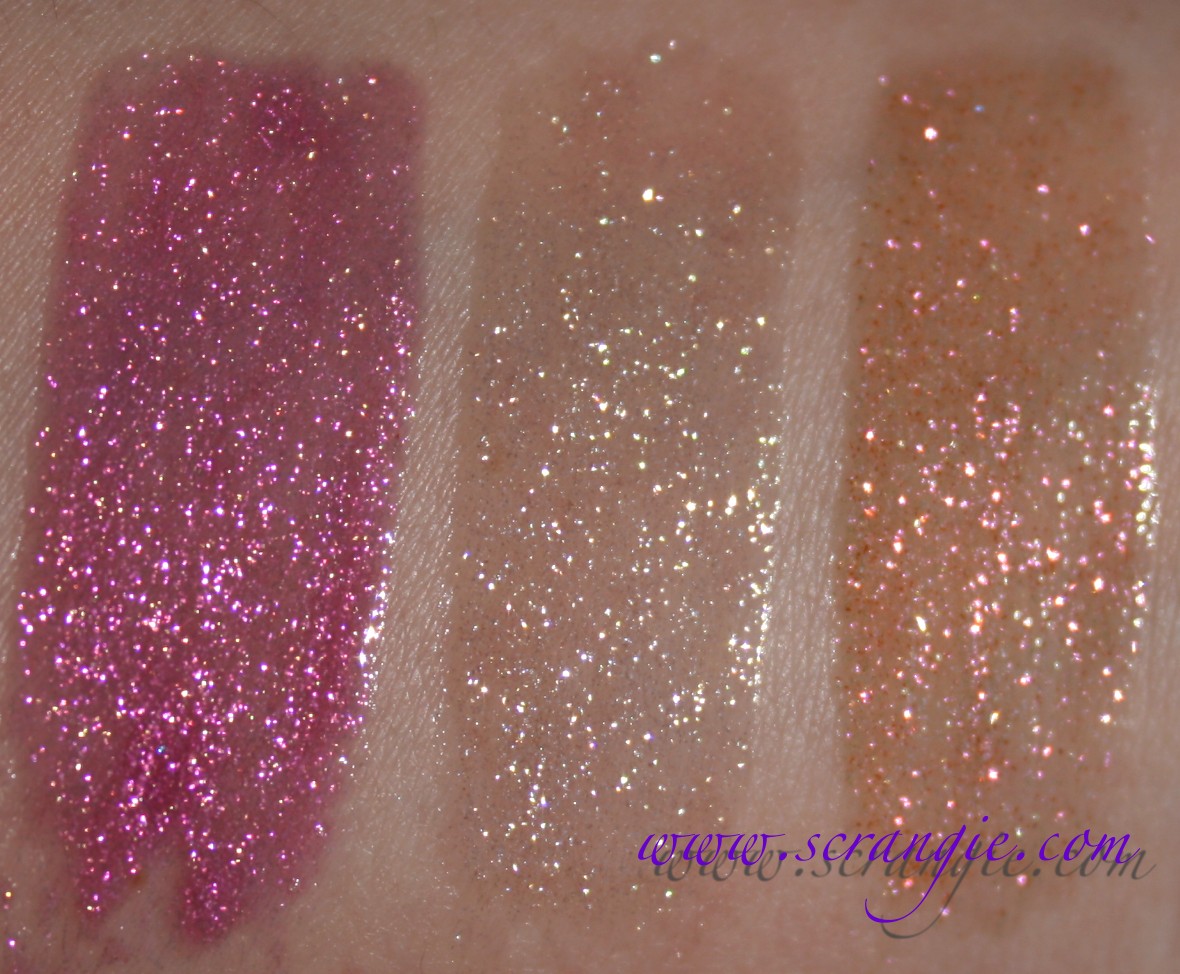 New Urban Decay Stardust Sparkling Lipgloss Holiday 2011 Swatches and Revie...